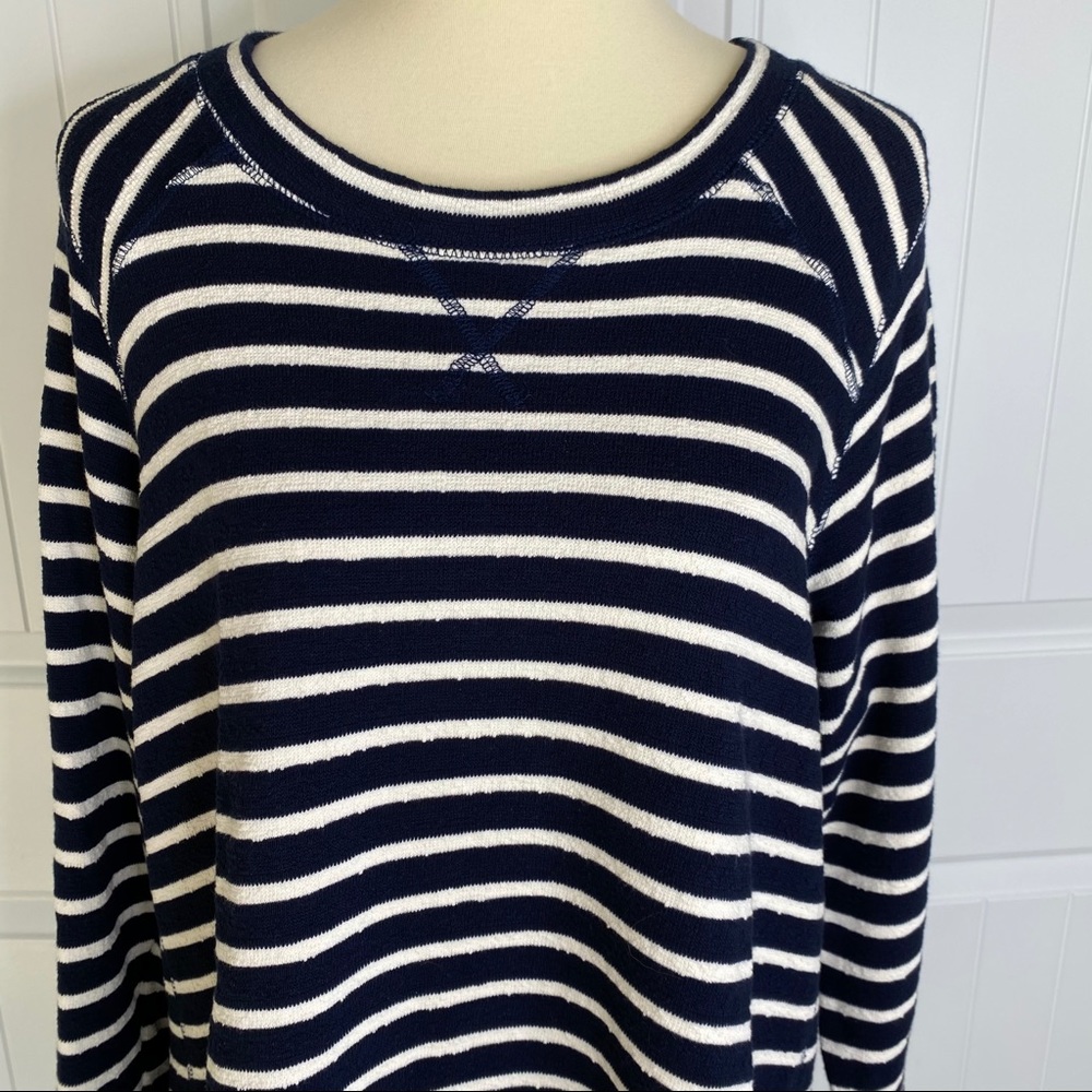 Fever NWT striped sweater top size 1X large - Picture 2 of 7